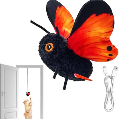 Electric Cat Toy - Interactive Fun USB Rechargeable | Fun Indoor Engaging Kitten Game | for Small Medium Large Kitten Yards Porches Gardens Lawn Indoor